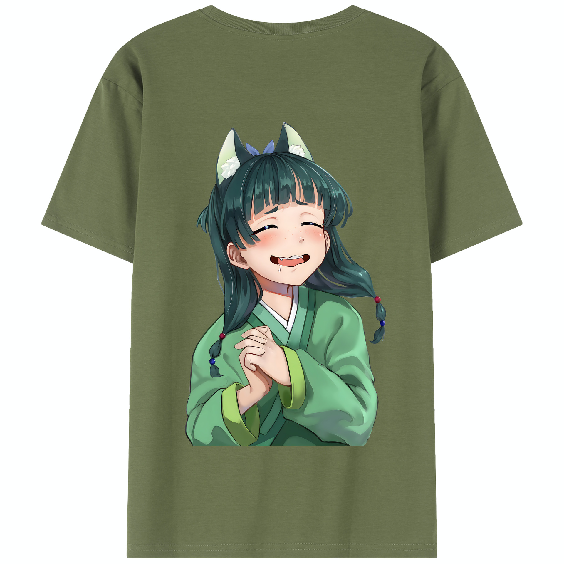 （画像用） 薬屋のひとりごと The Apothecary Diaries 綿100％半袖Tシャツ（背面プリント）